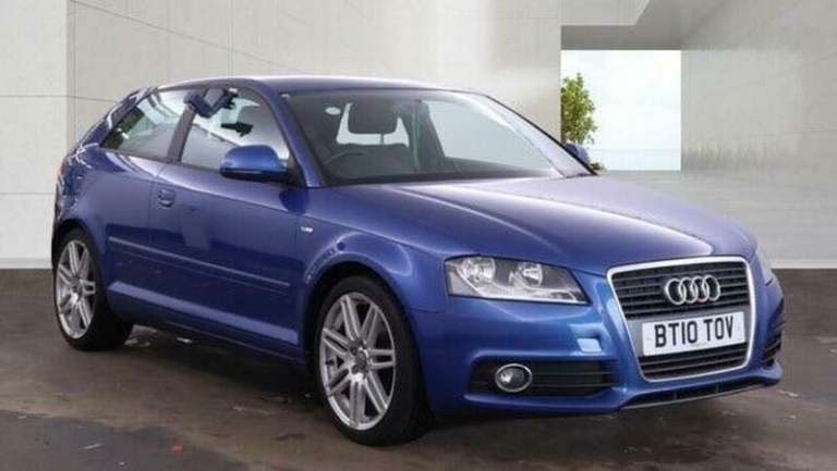 2010 Audi A3 1.4 TFSI S line Euro 5 (s/s) 3dr HATCHBACK Petrol Manual