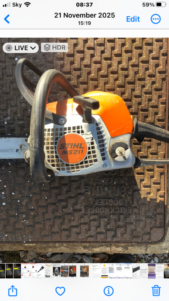 STHIL chainsaw 