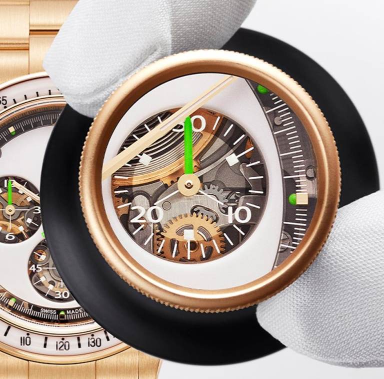 Adam Levine Daytona. *Unique in  UK* Automatic. Neon Green Luminous Dial & Bezel. New, Unworn