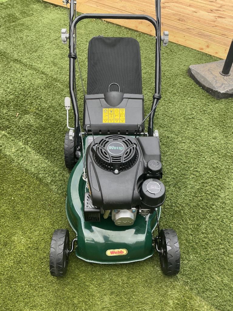 Lovely used but clean self propelled smaller petrol mower ,2024 model,