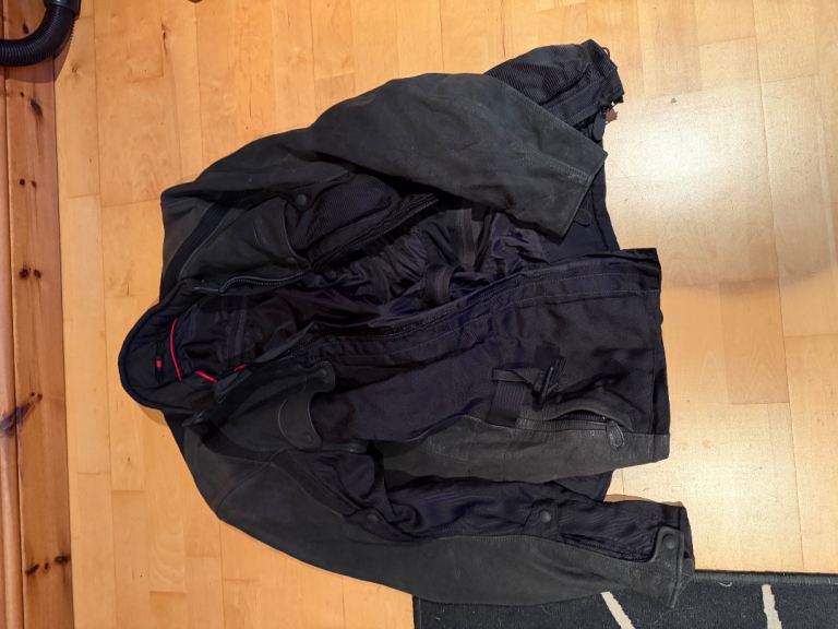 Hein Gericke motorcycle jacket and trousers