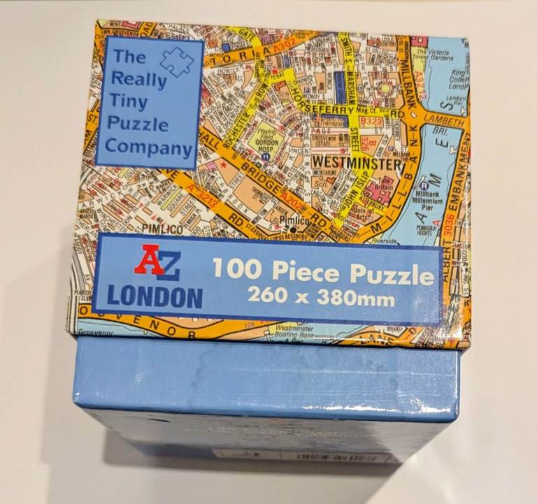 100 piece London jigsaw puzzle 