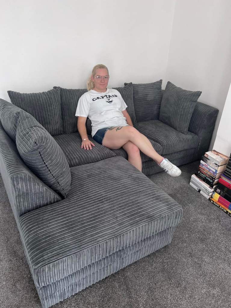 Top Selling 🛋️Dylan Jumbo Cord Sofas - Corner Or 3+2 Seater Couches | Premium Design | COD !