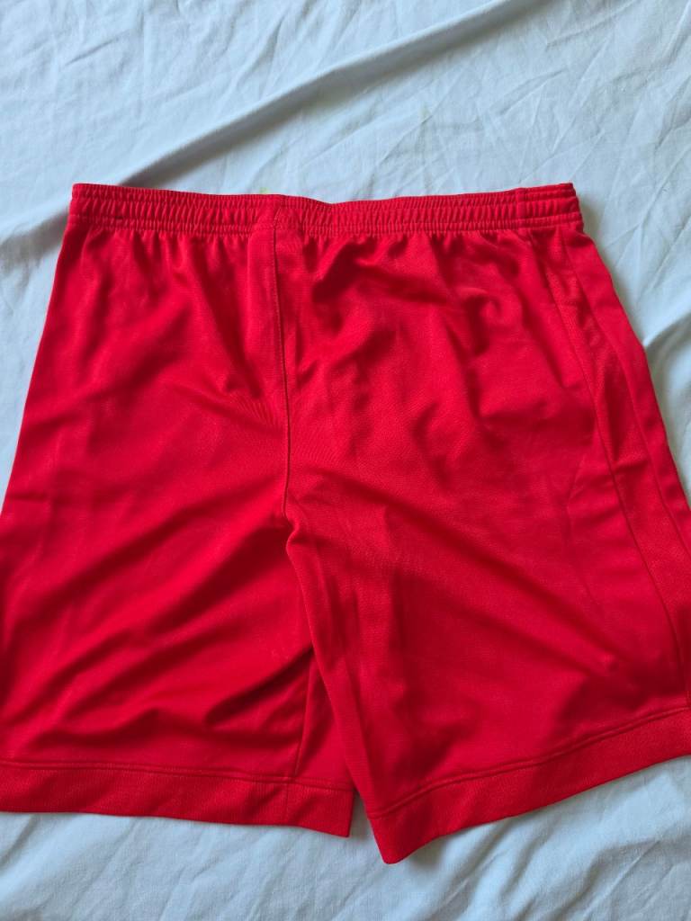 Nike DRI-FIT Red Shorts – Men's Size M, Good Condition