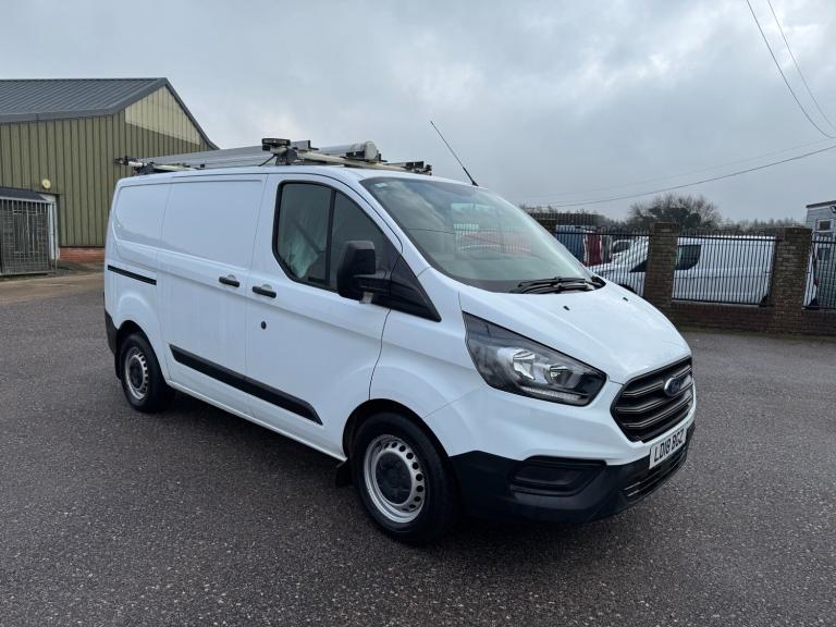 2018 Ford Transit Custom 2.0 TDCi SWB EX BT WELL MAINTAINED TWIN SIDE DOORS PANEL VAN Diesel Manual