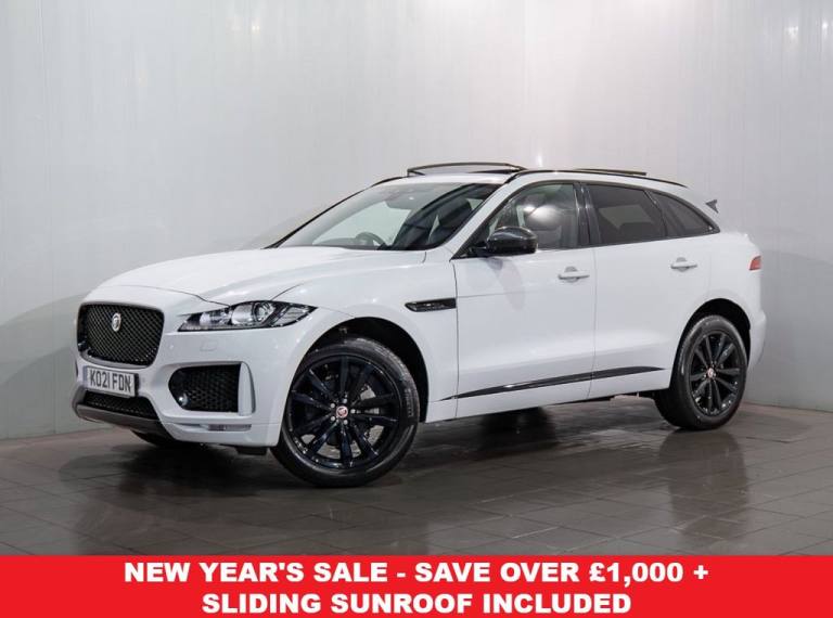 2021 Jaguar F-Pace 2.0 P250i Chequered Flag SUV 5dr Petrol Auto AWD Euro 6 (s/s) (250 ps) ESTATE ...