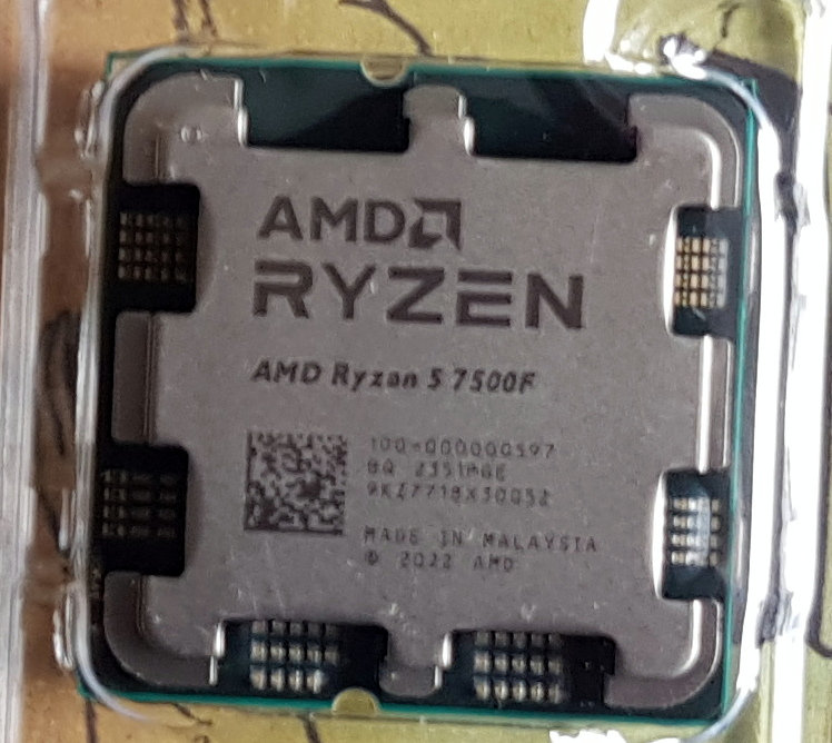 CPU AMD Ryzen 5 7500F AM5 New