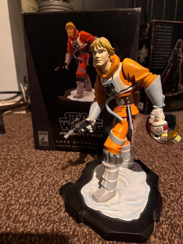 image for Star Wars Luke Skywalker Animated Gentle Giant Limited Edition Statue Figure 