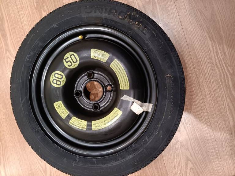 Peugeot 208 spare wheel & kit