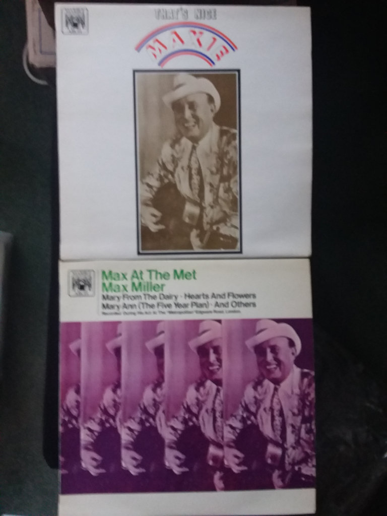 Musical Hall Legend - The Cheeky Chappie - Max Miller LPs  £5 the lot