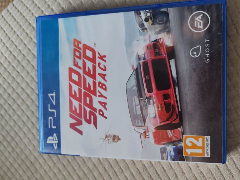 Need for Speed Payback PS4 Game – As Good As New