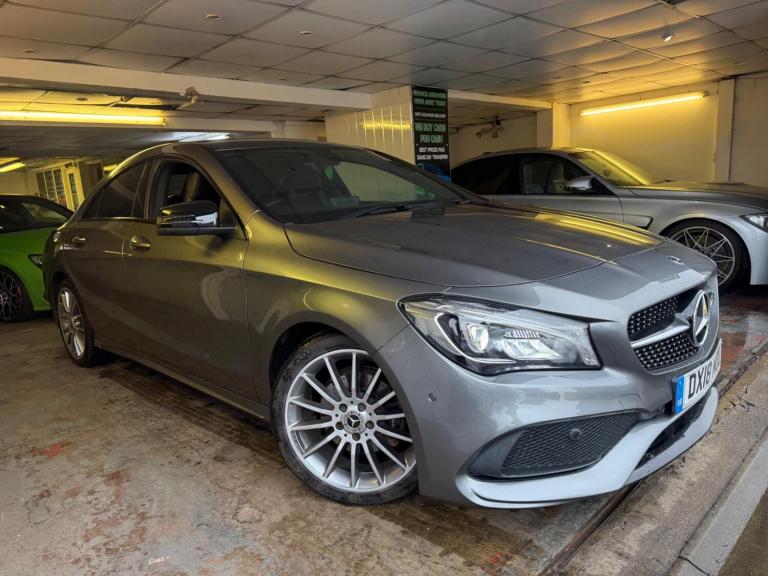 2018 Mercedes-Benz CLA 1.6 CLA180 AMG Line Coupe Euro 6 (s/s) 4dr SALOON Petrol Manual
