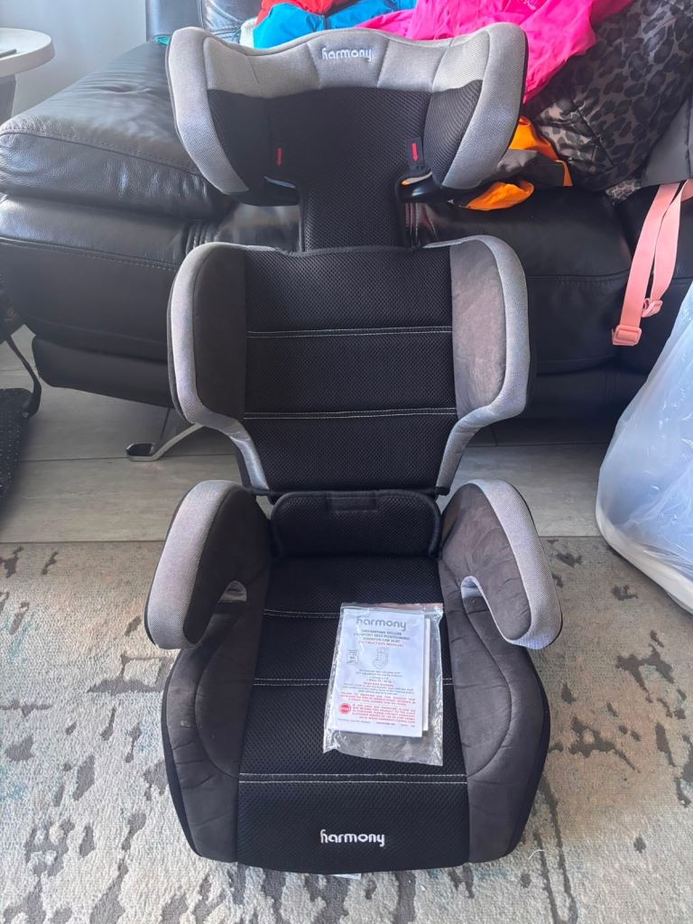 TWO HARMONY COMFORT DELUXE CAR SEATS