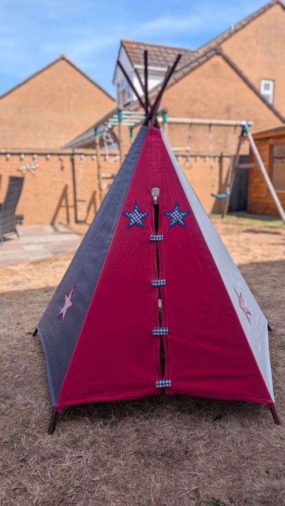 Dobbin & Drum Canvas Play Teepee Tent