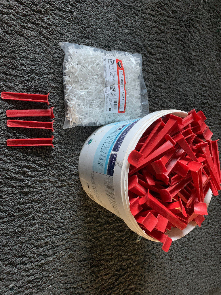 Tile spacers & levlers
