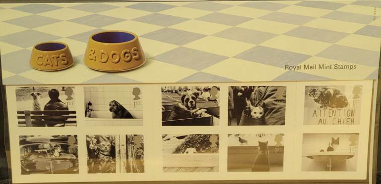 Royal Mail Mint Stamps - Cats & Dogs Animal Adoption
