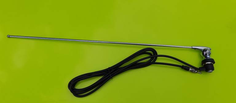 Radiomobile type reproduction classic car chrome roof aerial 