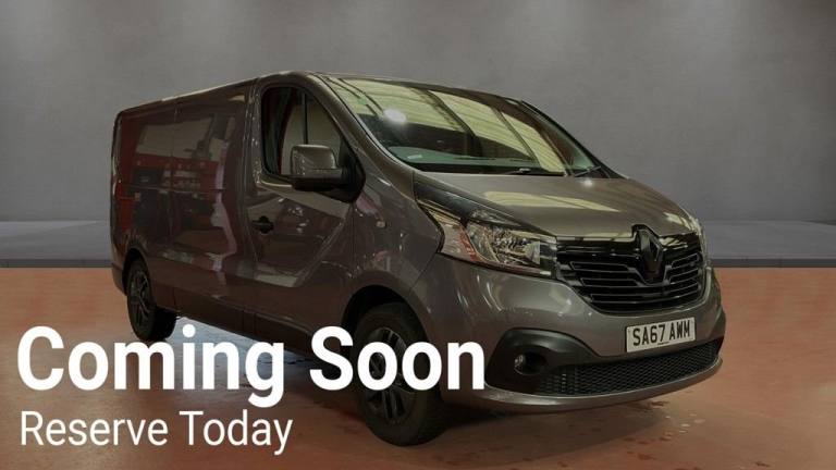 2017 67 RENAULT TRAFIC 1.6 DCI 29 SPORT NAV NO VAT LWB VAN EURO 6 (120 PS) DIESE