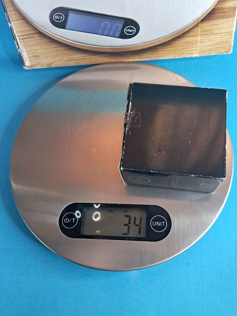 George Home Stainless Steel Digital Kitchen Scale. Good condition. 