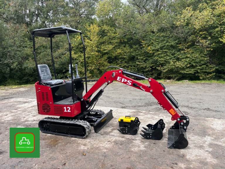 NEW 2026 MINI DIGGER KOOP DIESEL 1.2 TON WITH 3 BUCKETS SEE VIDEO inc VAT