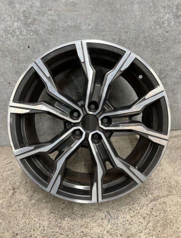 BMW X1 19" 5x112 Offset ET47 8J Grey Diamond Cut Alloy Wheel 2015-2022 