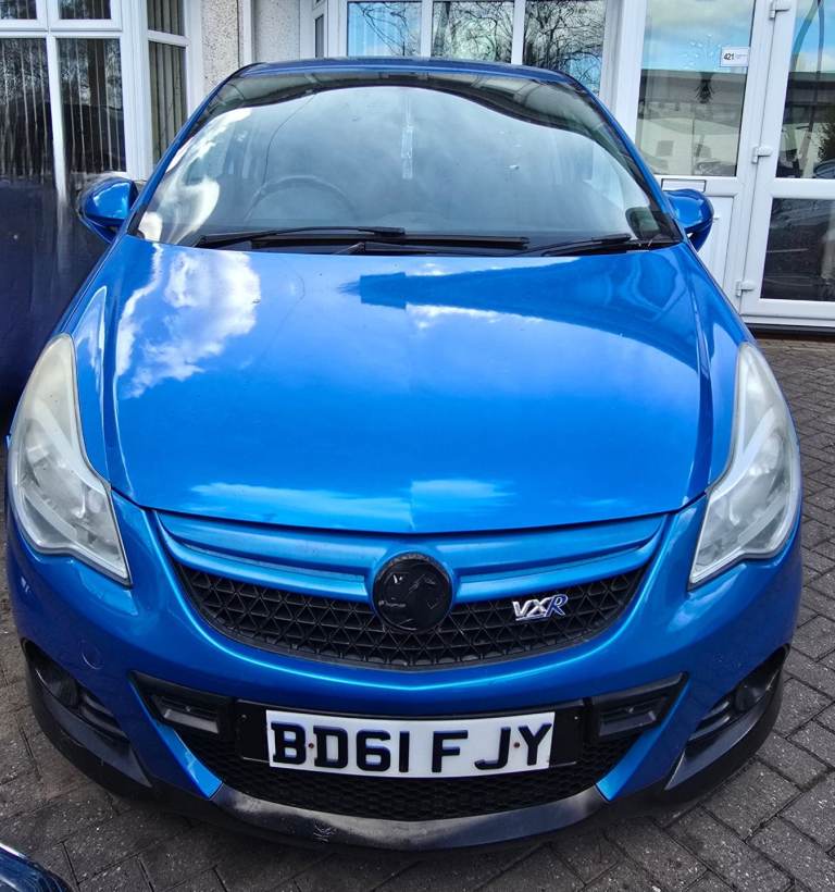 2011 Vauxhall Corsa VXR Blue Edition