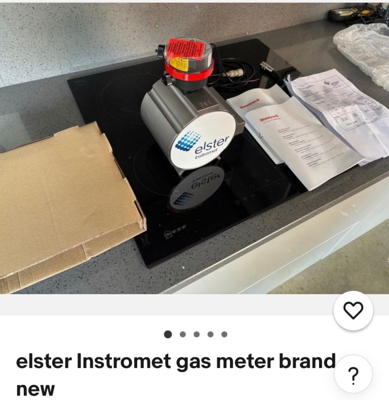 elster Instromet gas meter brand new