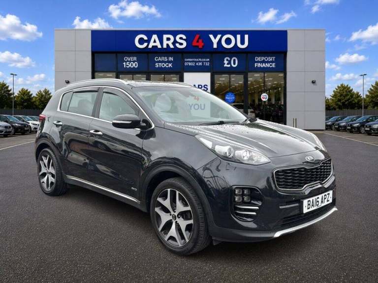 2016 Kia Sportage 1.6 T-GDi GT-Line SUV 5dr Petrol DCT AWD Euro 6 (174 bhp) ESTATE Petrol Automatic