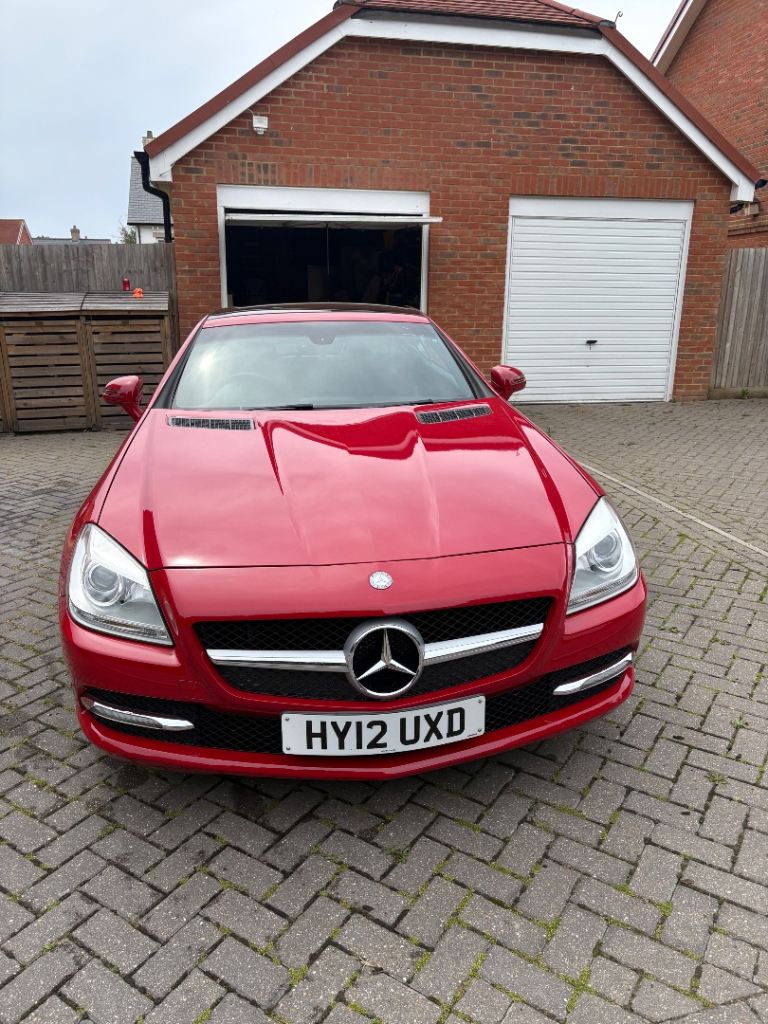 Mercedes-Benz, SLK, Convertible, 2012, Automatic, AMG Blue Efficiency 