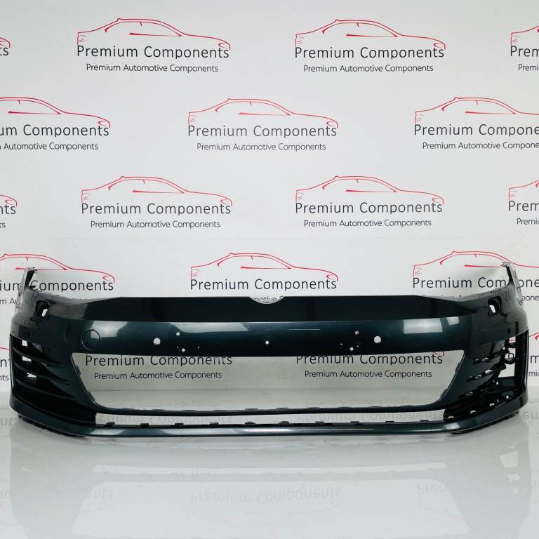 VW Golf Gtd Gti Front Bumper Mk7 Genuine Silver With Pdc 2013 – 2017 [as13]