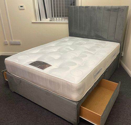 Single Double Bed | Strong king Frame Comfortable Sleep