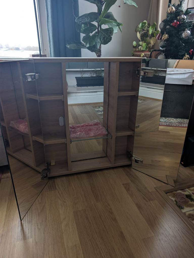 image for Bathroom Mirror / Cabinet 60x70 cm