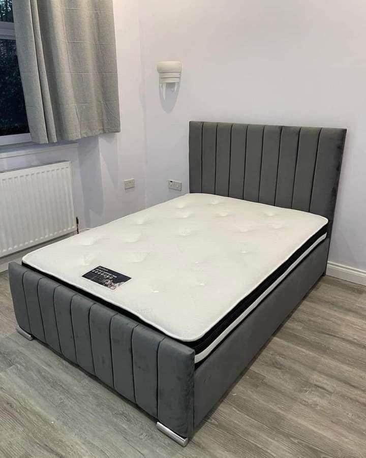 X-Clusive Florence 5FT King Size bedframe with optional mattress ;= = Free Delivery + COD