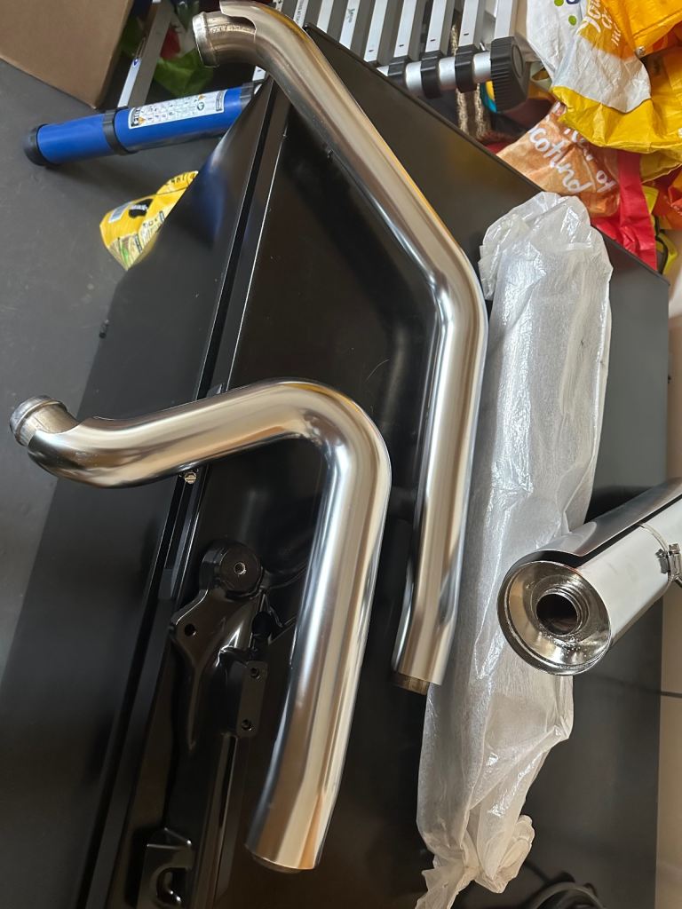 Harley Davidson Fat Boy silencers