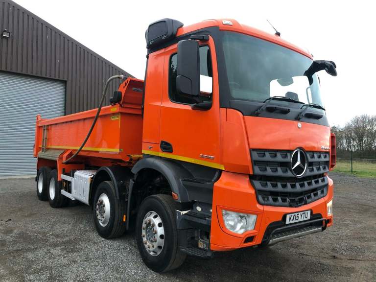 Mercedes-Benz Arocs 8x4 8 wheel tipper euro 6 Thomson bodyeasy sheet