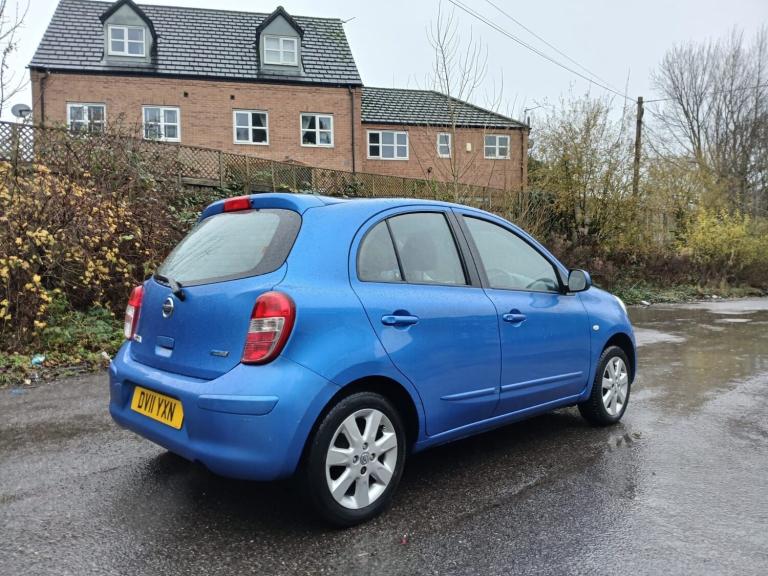 2011 Nissan Micra 1.2 Acenta 12 Months Mot £35 Road Tax 2 Keys HATCHBACK Petrol Manual