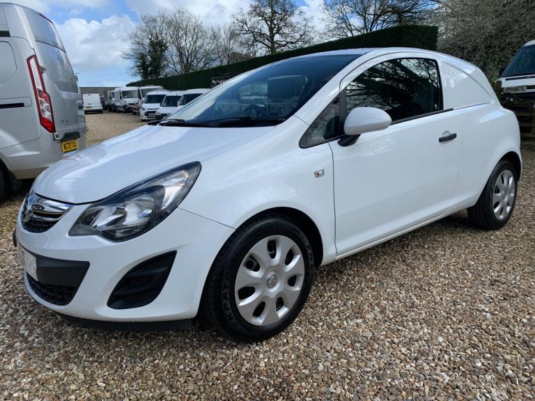2014 Vauxhall Corsa 1.3 CDTi 16V 95 BHP 5 Speed 2 Seater ecoFLEX Van  CAR DERIVED VAN Diesel Manual
