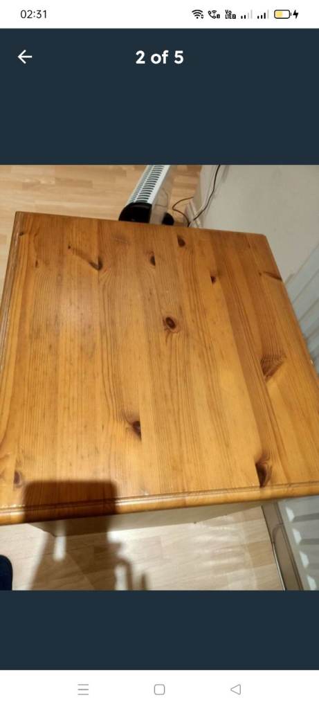 Bedside chest of drawers 