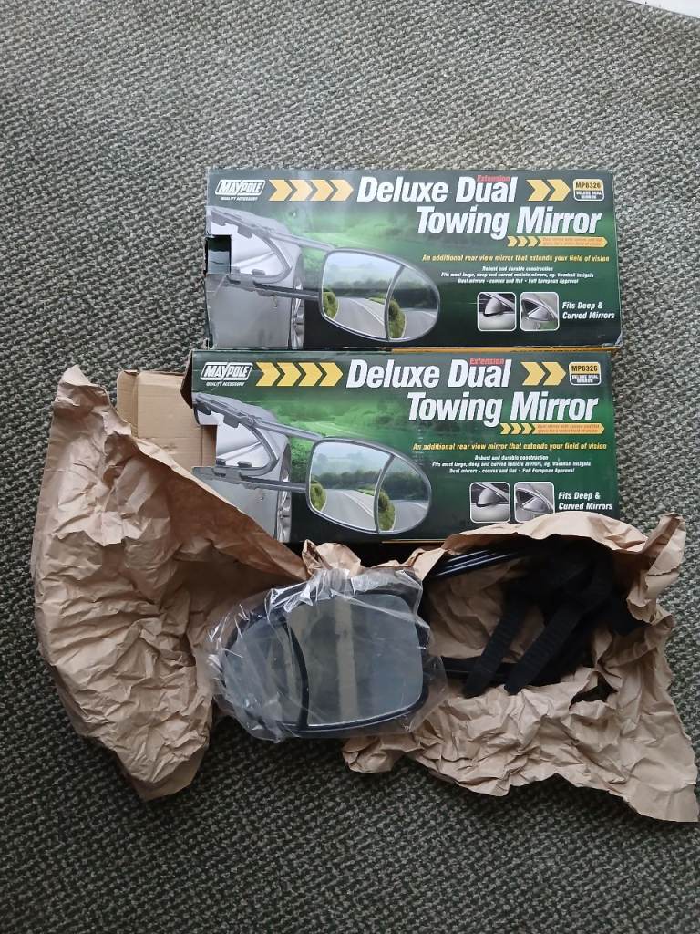 Towing mirrors new.