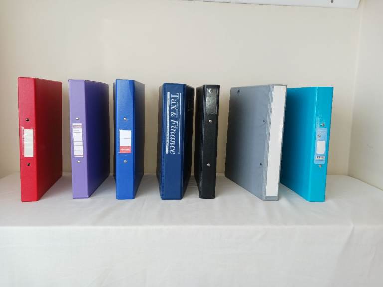 2 ring folders for A4 paper