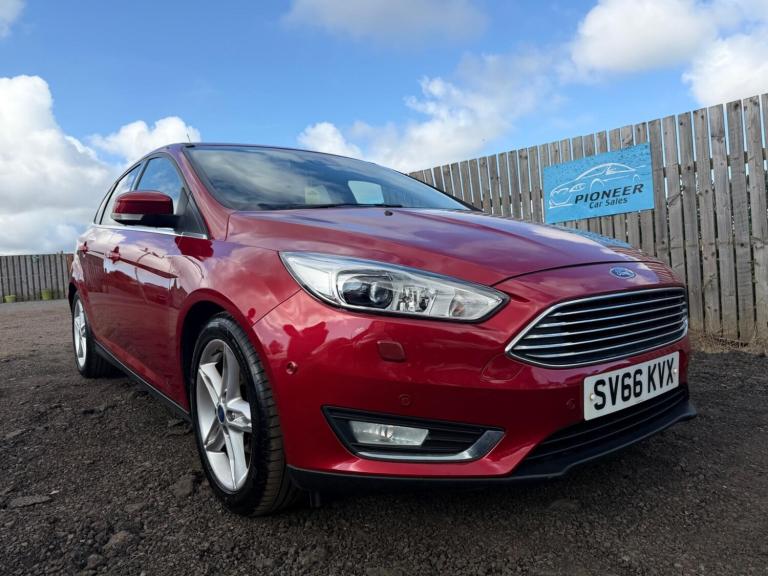 2016 Ford Focus 1.0T EcoBoost Titanium X Euro 6 (s/s) 5dr HATCHBACK Petrol Manual