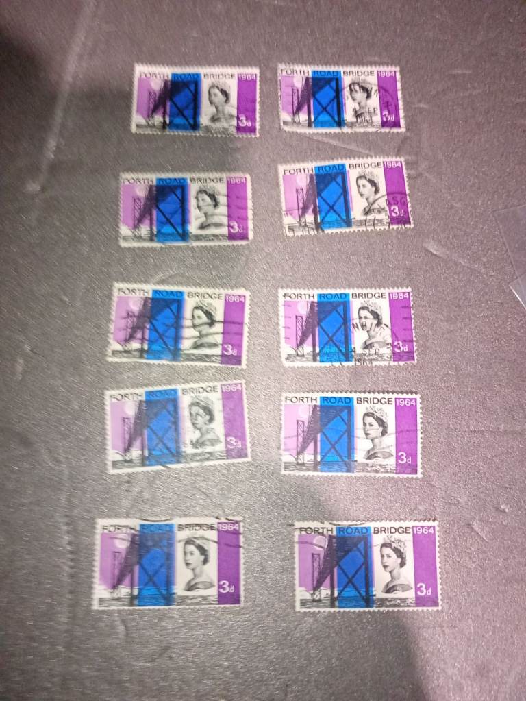 Gb Used Stamp - Forth Road Bridge 3d, Sg 659, 1964