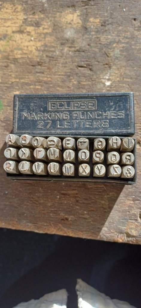 punch sets 5mm letters & numbers