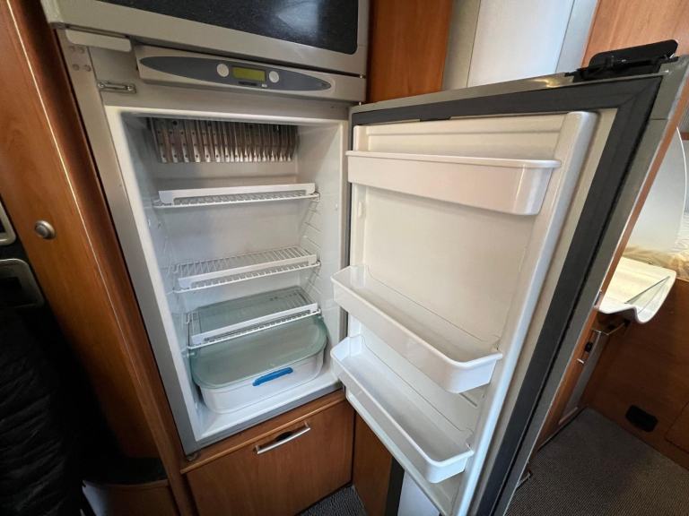 Hymer S820, A Class, 4 Berth, Rear Fixed Bed, Drop Down Bed, Sports Garage