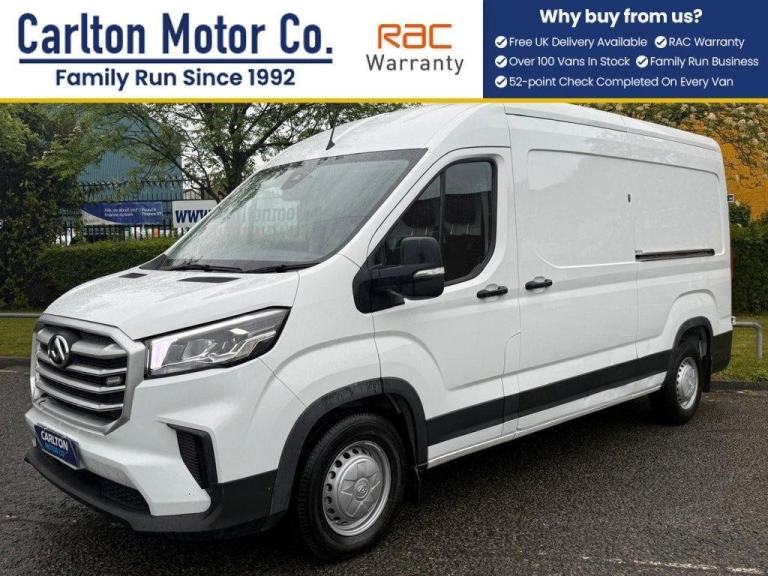2022 Maxus Deliver 9 2.0 D20 Panel Van 5dr Diesel Manual FWD L3 H2 Euro 6 (s/s) 