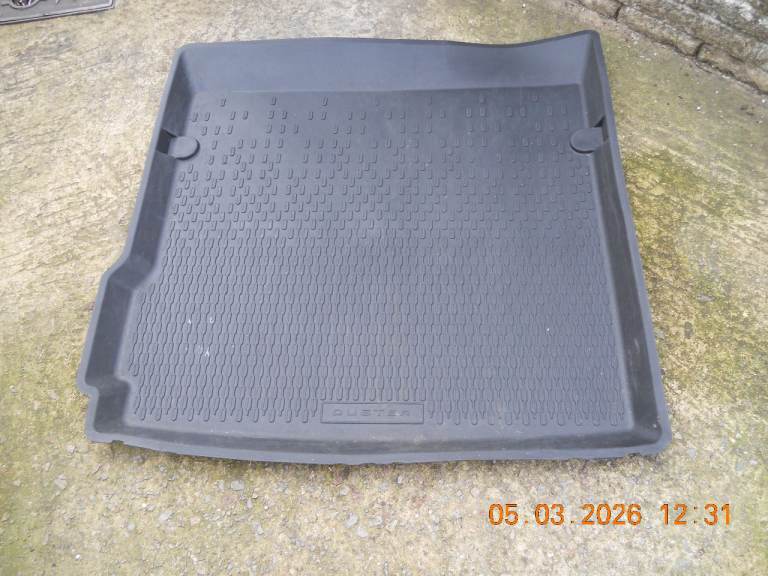 Dacia 2024 Duster Rubber Boot Liner
