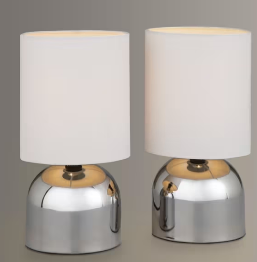 image for John Lewis ANYDAY Lucy Touch Lamps (set of 2)