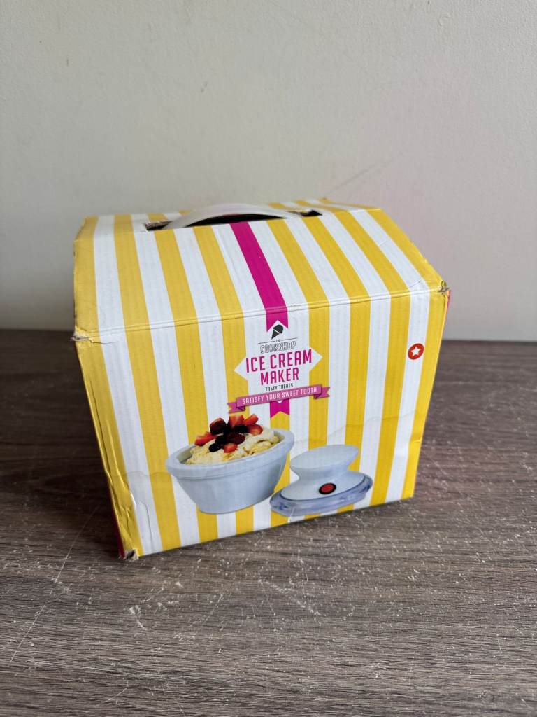 Cookshop Ice Cream Maker NEW