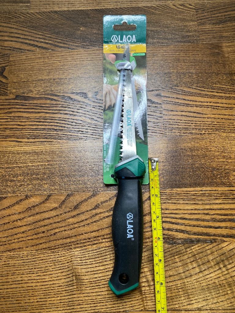 LAOA Wallboard Saw (Drywall Hand Saw) – Brand New in Package.£6.50 or best offer West Dulwich 