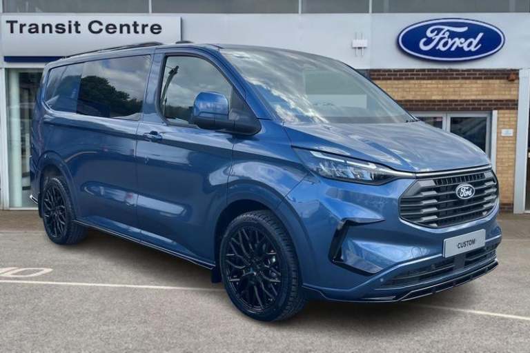 2025 Ford Transit Custom 300 Limited AUTO L1 SWB Double Cab In Van FWD 2.0 EcoBlue 170ps Automati...